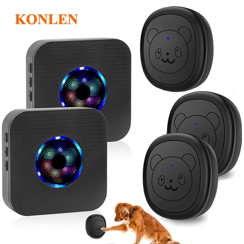  Wireless Doorbell  for Pet Potty Training 