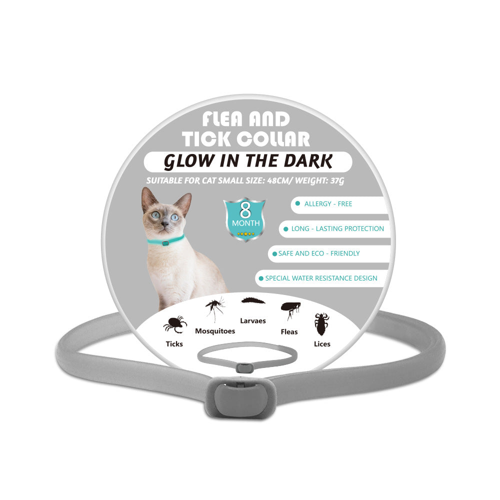 Pets Luminous Insect Repellent Collar 