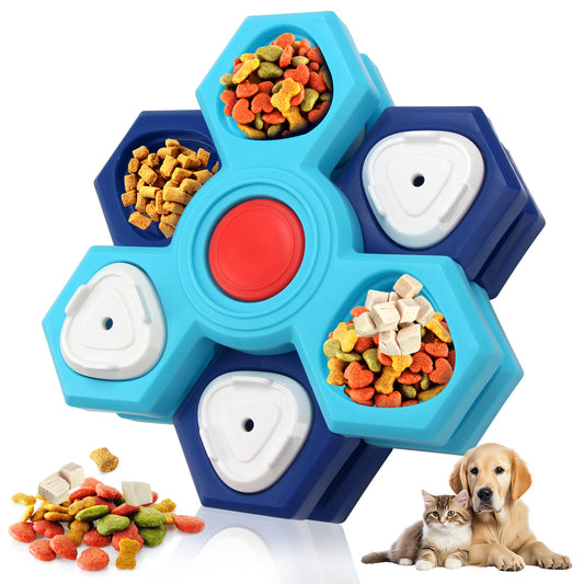 4 Layers Slow Feeder Pet Puzzle Bowl