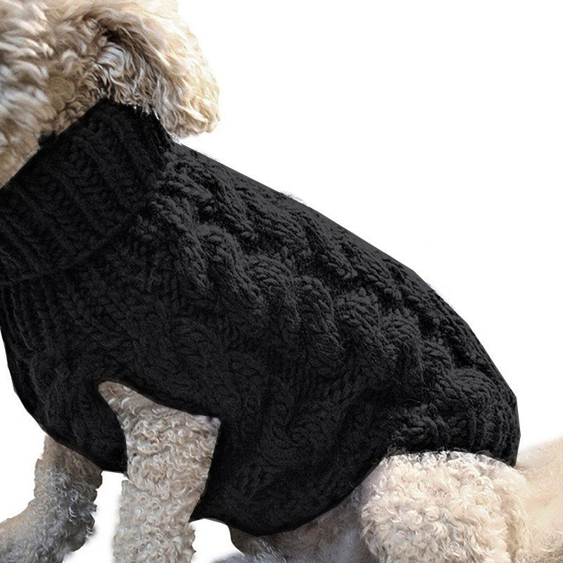 Knitted Pet Winter Sweater 