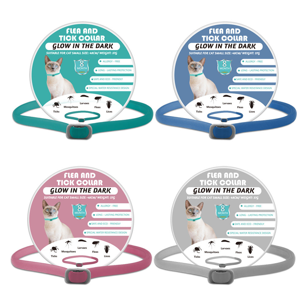 Pets Luminous Insect Repellent Collar 
