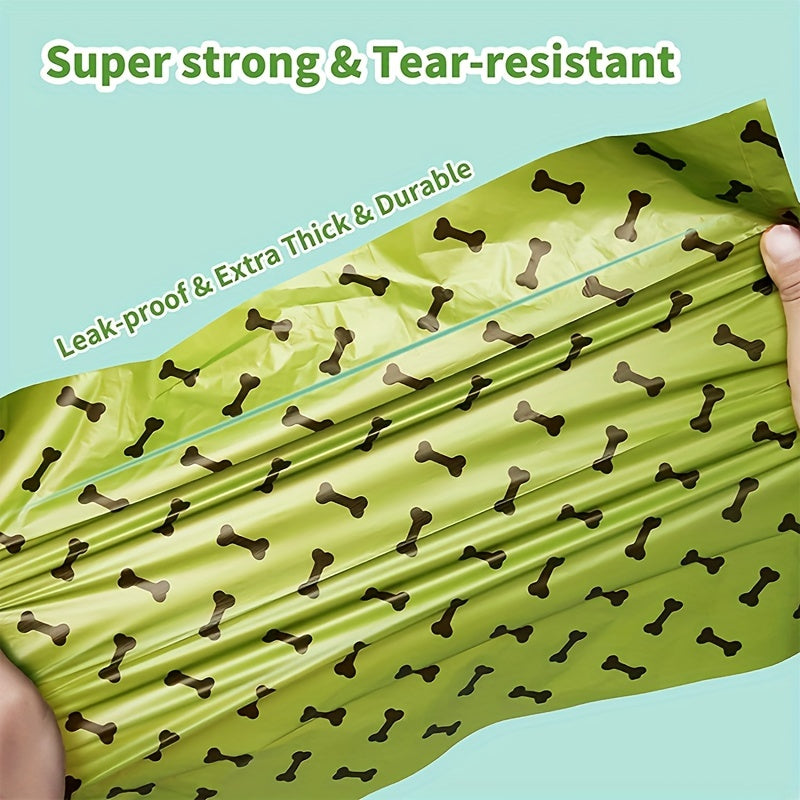 Biodegradable Pet Litter Bags with Dog Poop Bag Dispenser