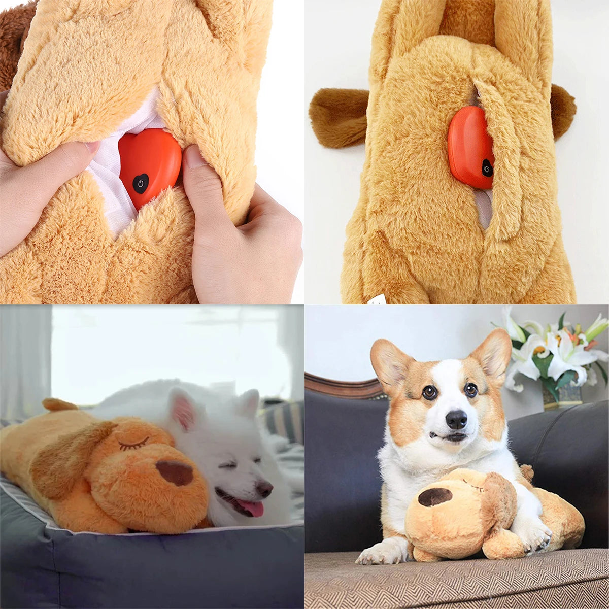  Snuggly Plush Pet toy  for sleep, training and to relief anxiety 