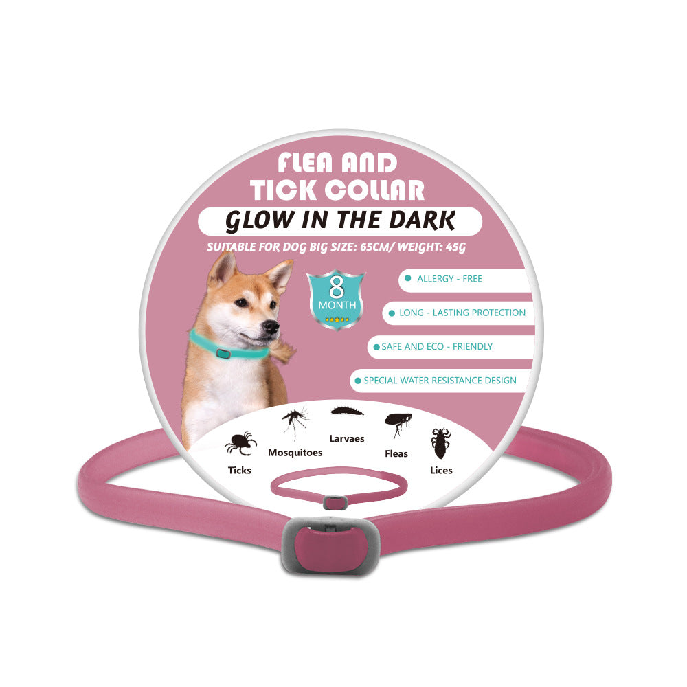 Pets Luminous Insect Repellent Collar 