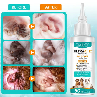 Pet Non-Irritating Ear Cleansing Solution 