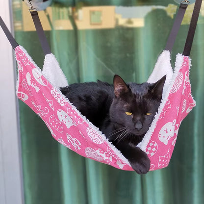 Cotton  Double Hanging Hammock Pet Beds 