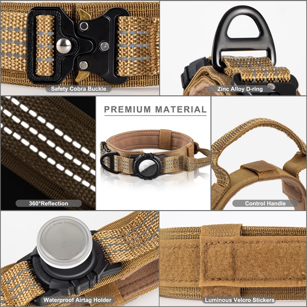 Waterproof Airtag Protective Cover Pet Collar