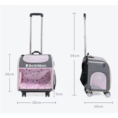 Portable Pet Cart Travel 