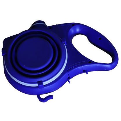 Pet Leash with Water Bottle & Cup