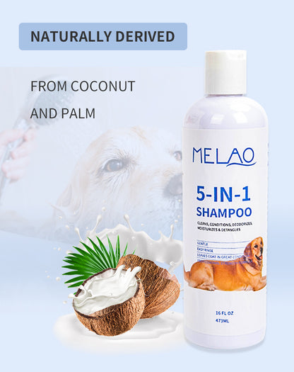 5 in 1 Pet Shower Gel Shampoo (473ml)