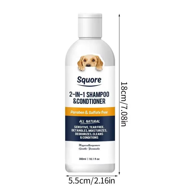 Pet Shampoo and Conditioner (300ml)