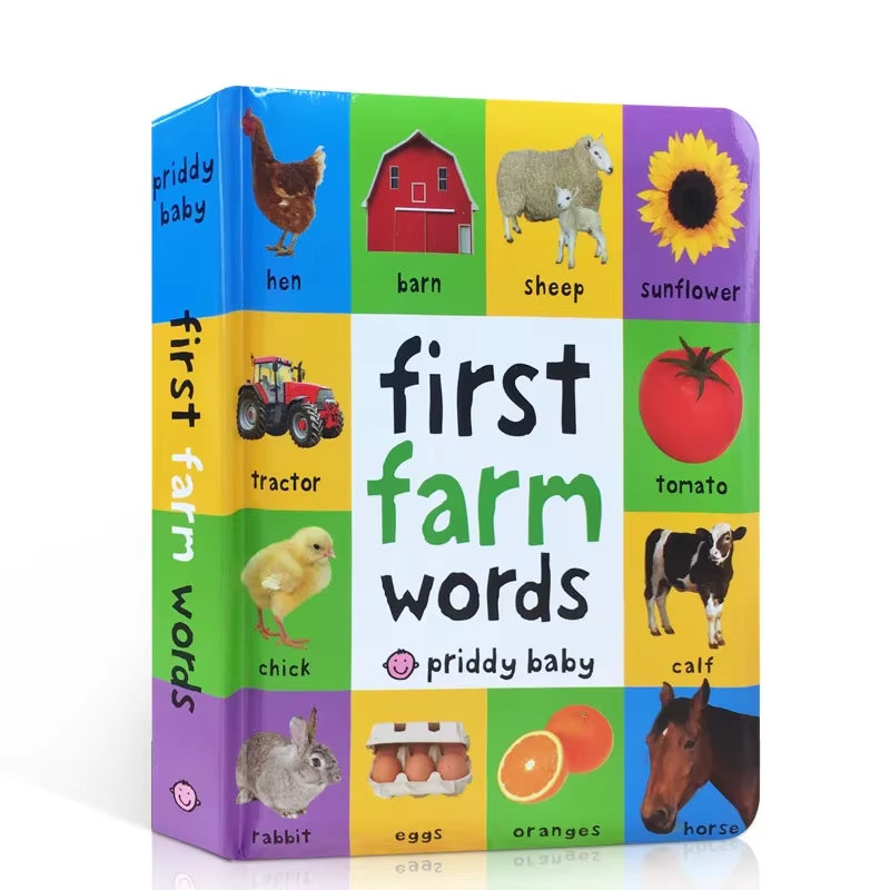 First 100 Animals Children Board Book 