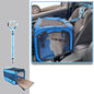 Pet Travel Carrier with Locking Safety Zippers