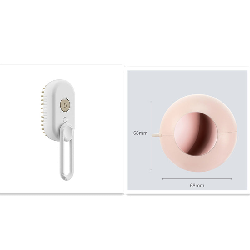 3 in 1 Pet Electric Steam Brush 