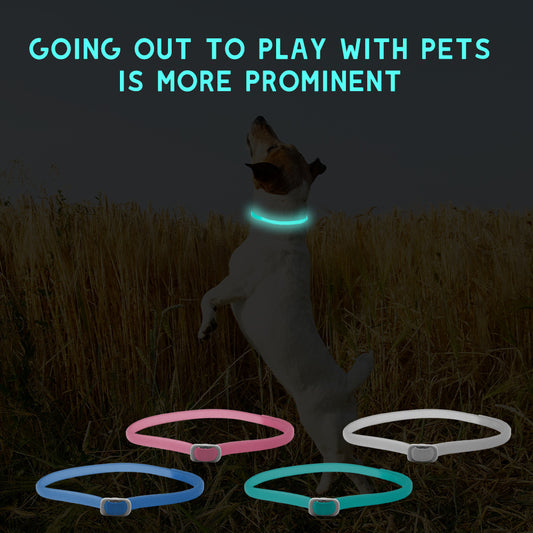 Pets Luminous Insect Repellent Collar 