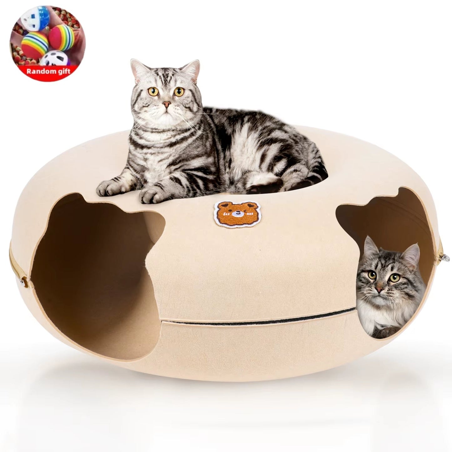 Cat Tunnel Bed 