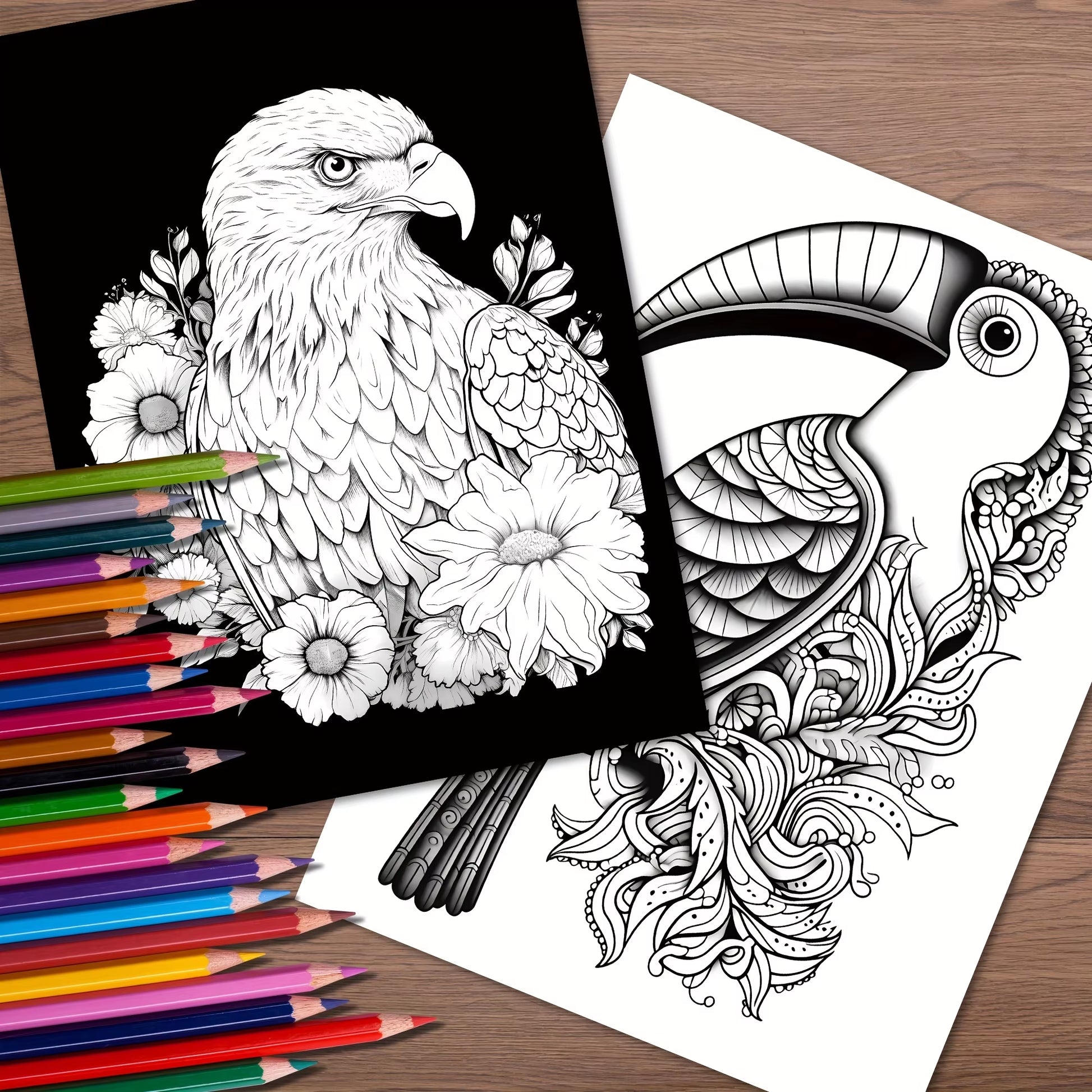 Animal Character Coloring Book