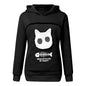  Hoodie Sweatshirt with Cat Pet Pocket 
