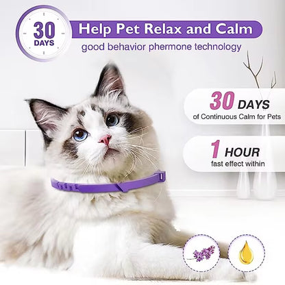 3/4 Pc Pet Calming Pheromone Collars 