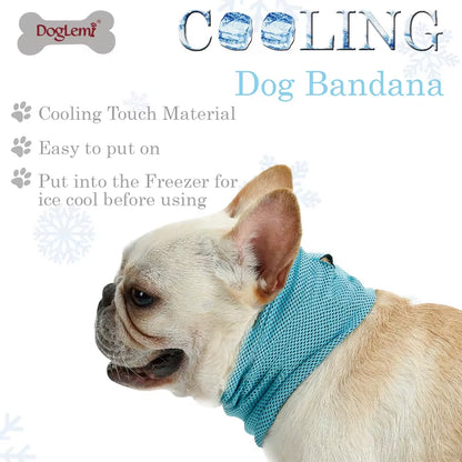 Breathable Cooling Pet  Bandana Scarf 