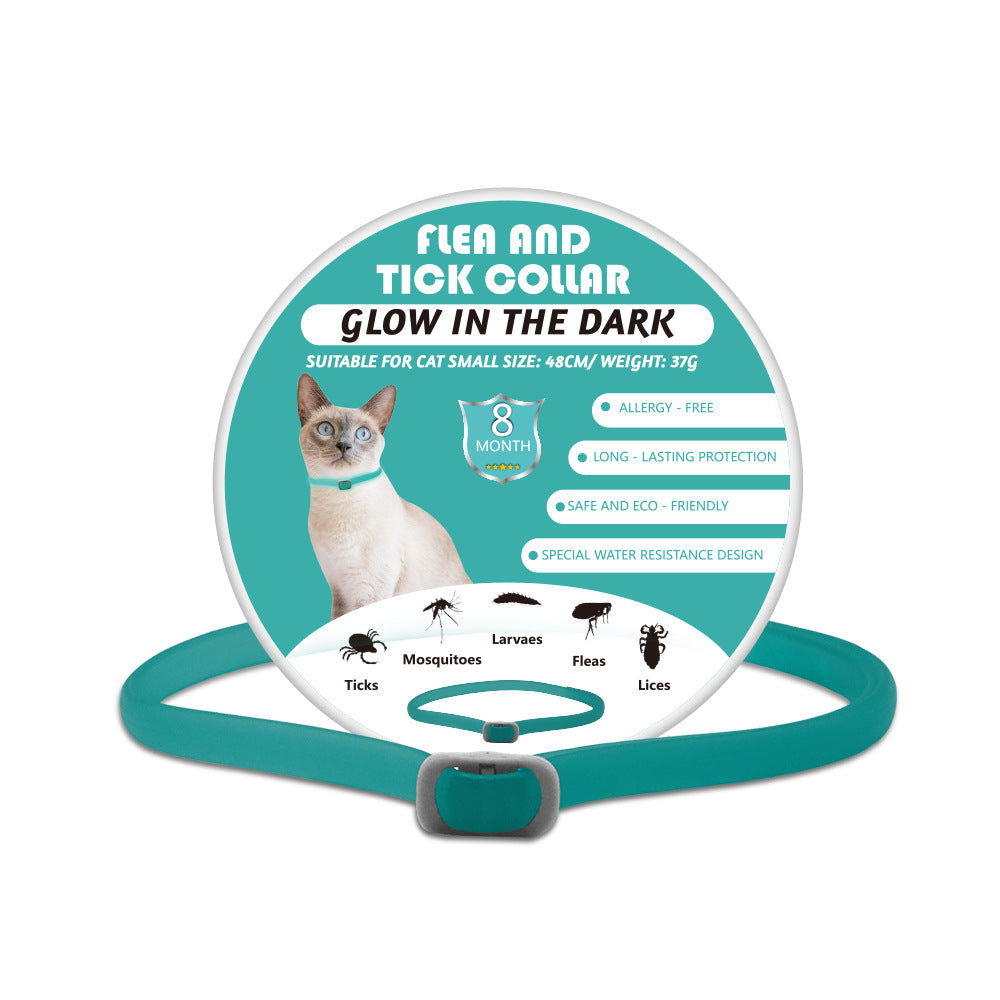 Pets Luminous Insect Repellent Collar 