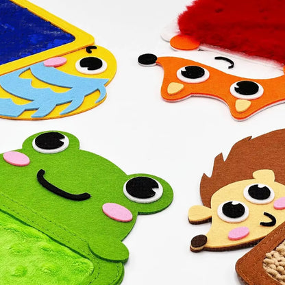 Montessori Sensory Zoo Buddies Mats