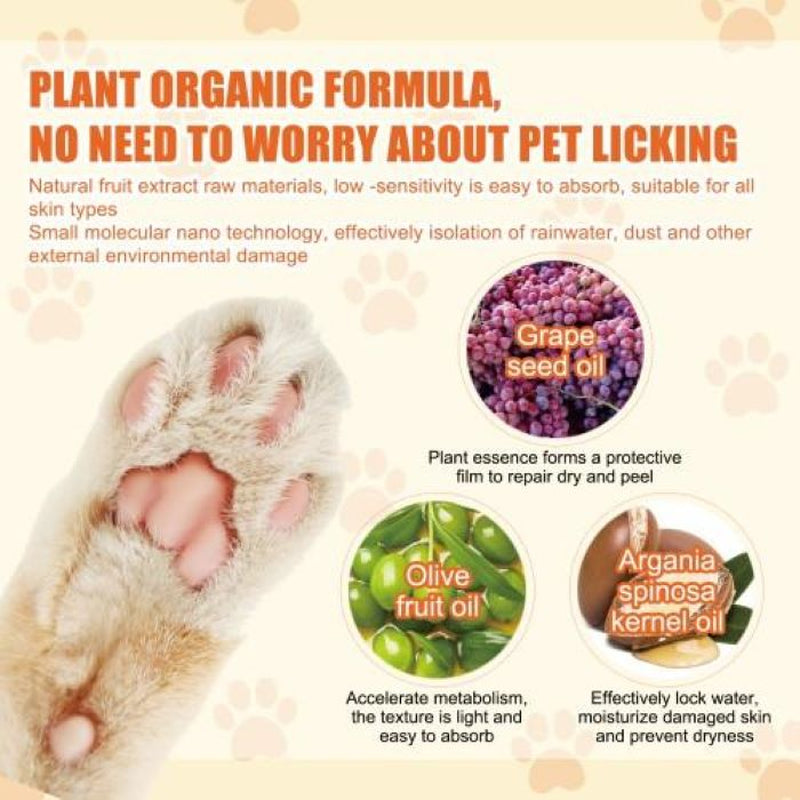 Natural Plant Formula Pet Paw Balm (1.7 Oz) 