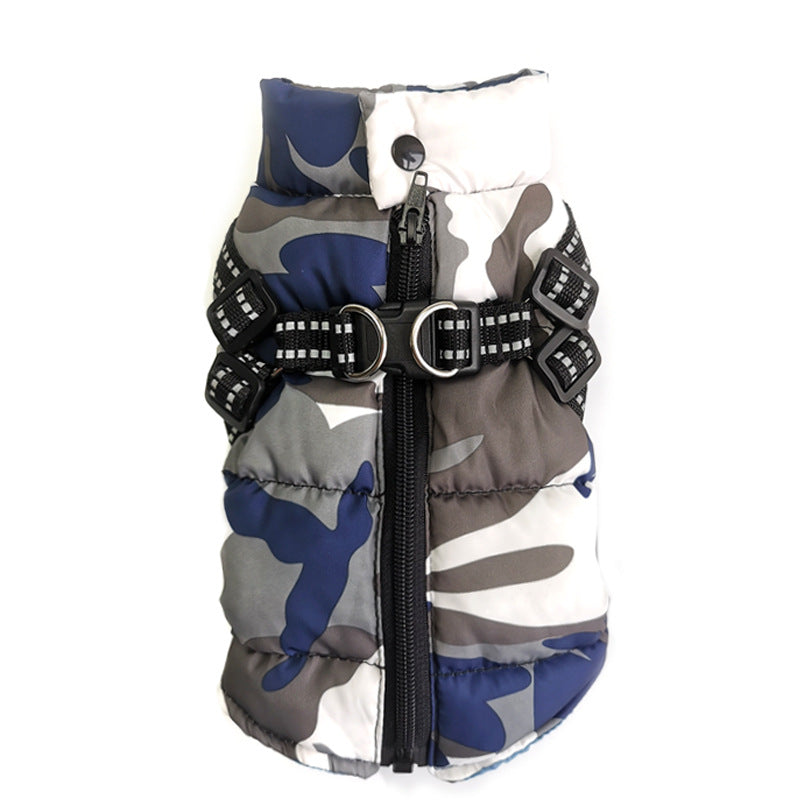 Pet Winter Jacket with Lace up 