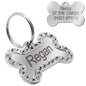 Free Engraving  Customized Pet ID Tags
