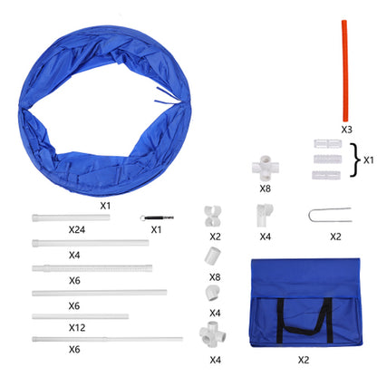 6-Piece Dog Agility Training Equipment Set