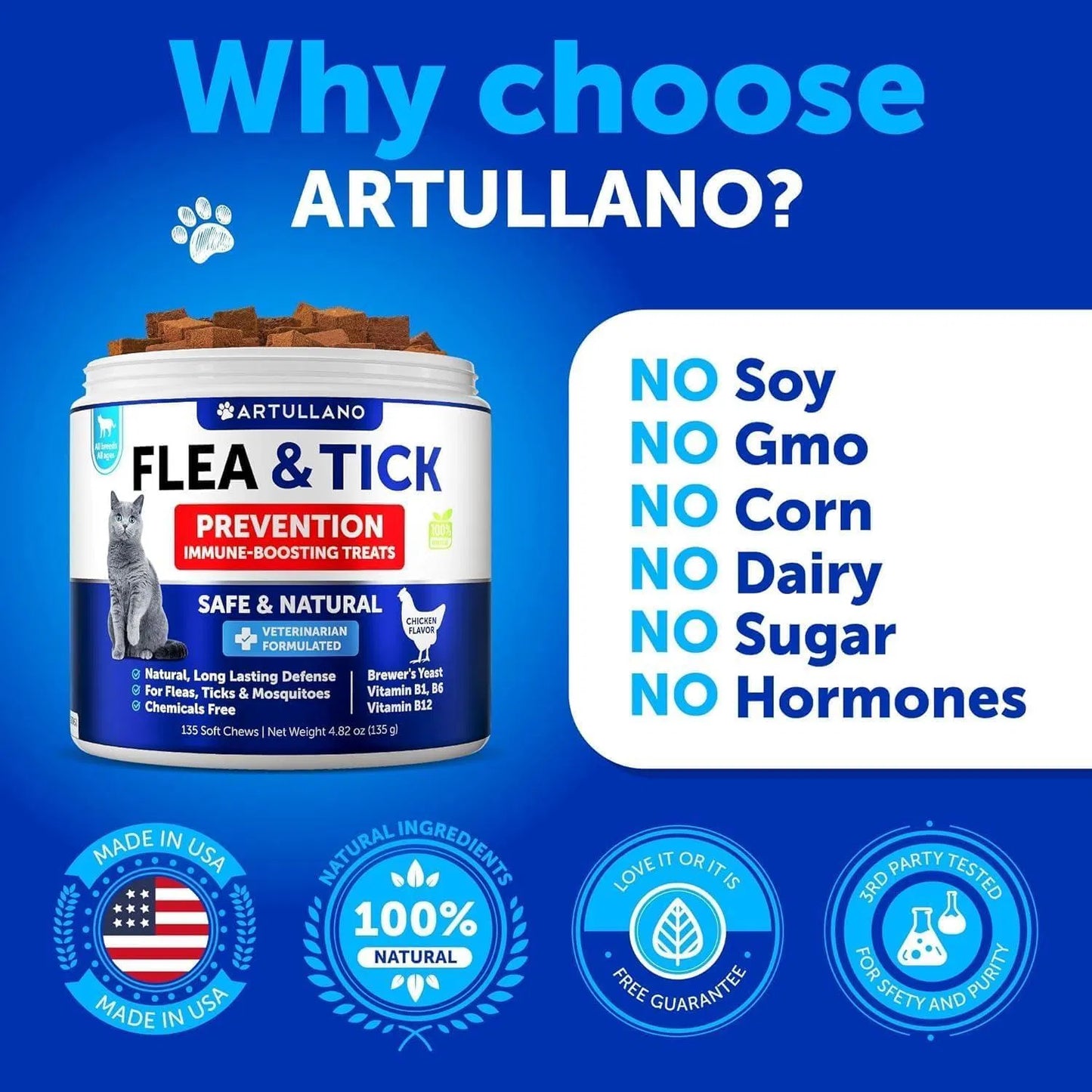Cat Chewable Flea Treatment & Multivitamin