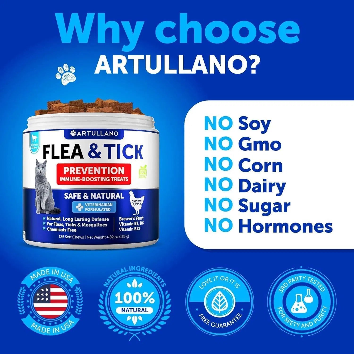 Cat Chewable Flea Treatment & Multivitamin