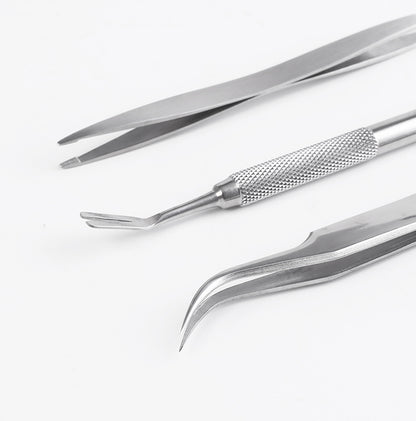 Stainless Steel 3-Piece Set Pet Tick Tool