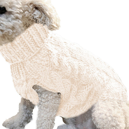 Knitted Pet Winter Sweater 
