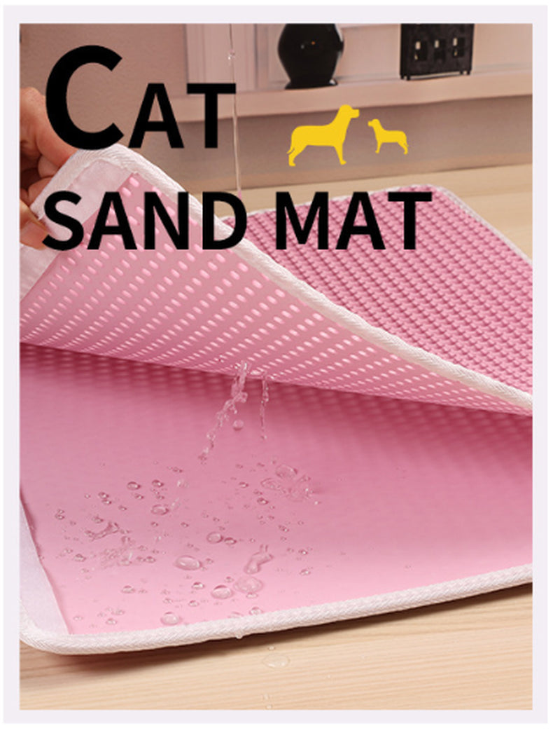  EVA Double Cat Litter Mat
