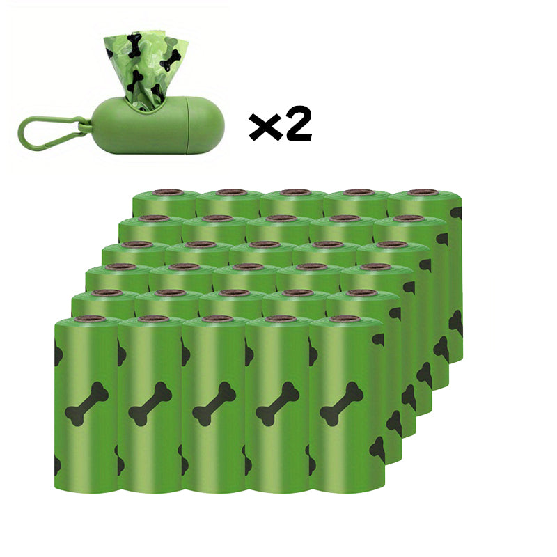 Biodegradable Pet Litter Bags with Dog Poop Bag Dispenser