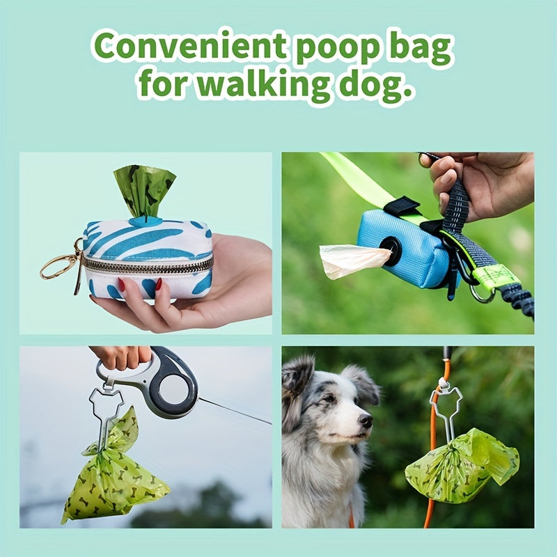 Biodegradable Pet Litter Bags with Dog Poop Bag Dispenser