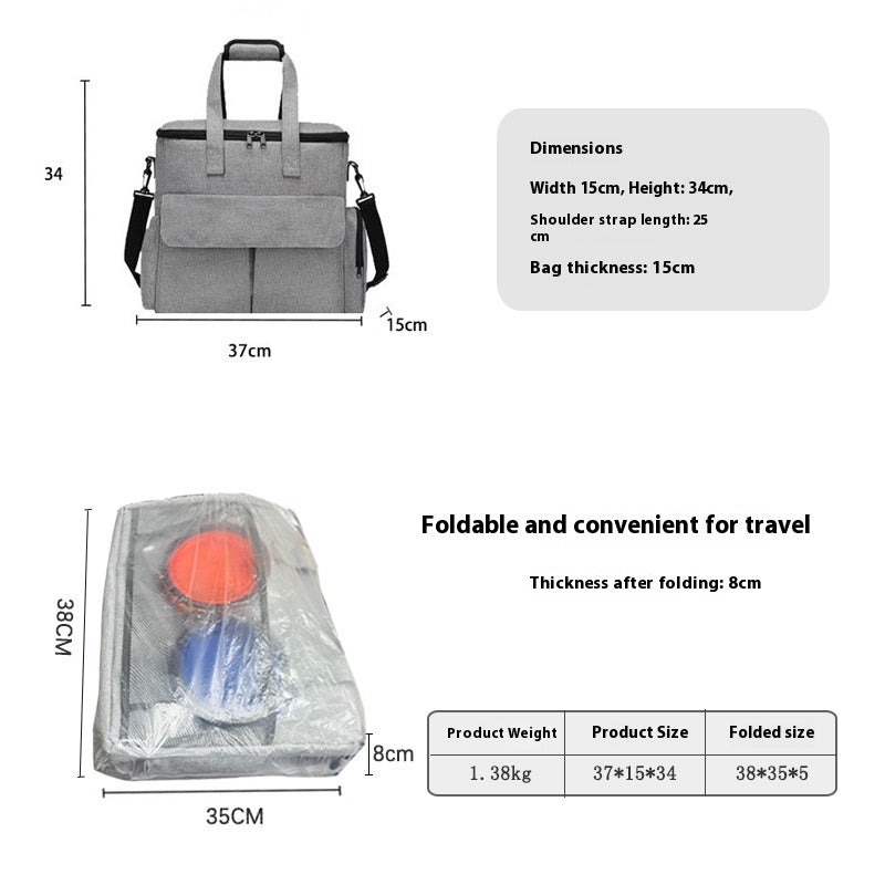 Large-Capacity Pet Backpack