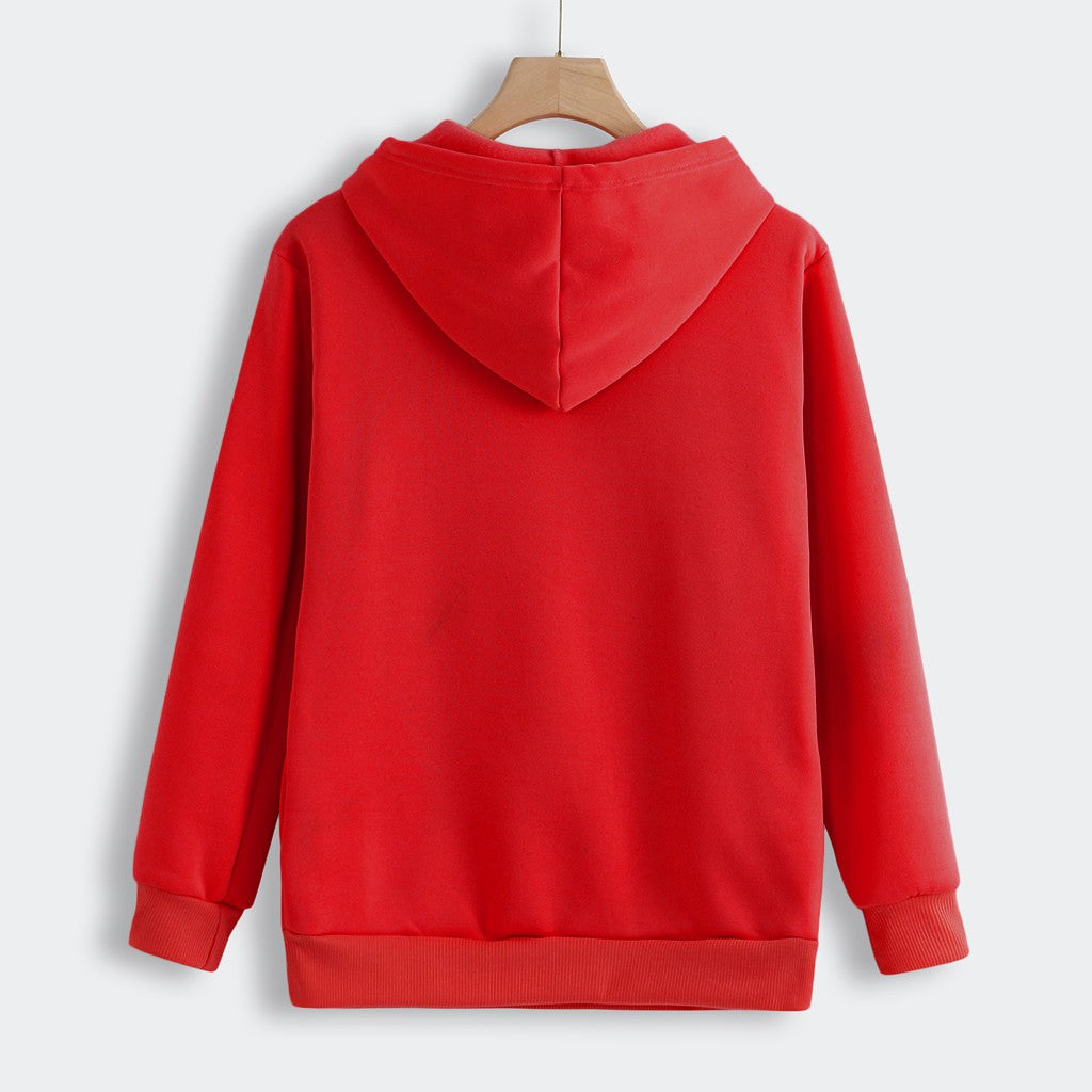  Hoodie Sweatshirt with Cat Pet Pocket 