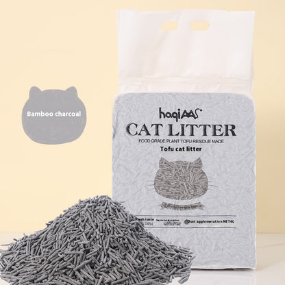 Original Tofu Cat Litter Green Tea Mixed Plant (6L)