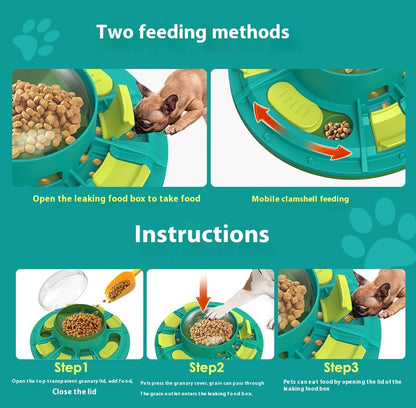 Multi-Function Interactive Dog Puzzle Toy 