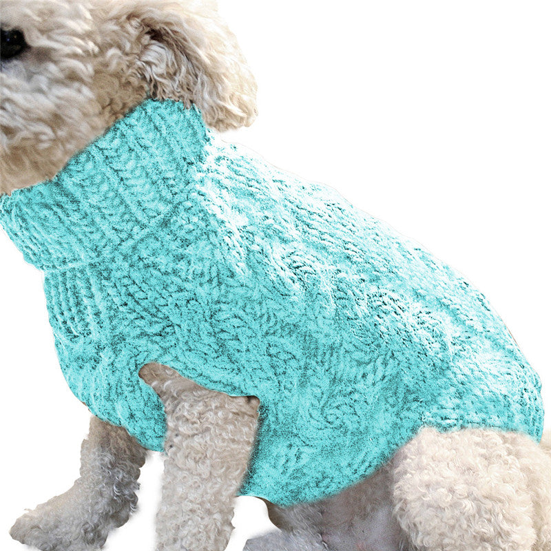 Knitted Pet Winter Sweater 