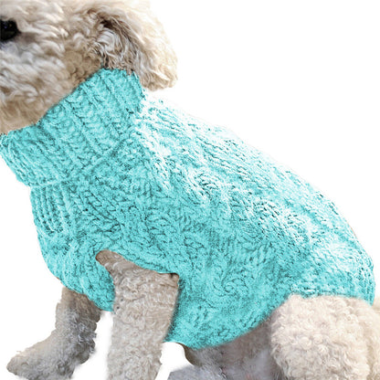 Knitted Pet Winter Sweater 