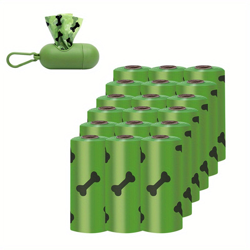Biodegradable Pet Litter Bags with Dog Poop Bag Dispenser
