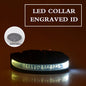 Personalized Pet Glow Collar 